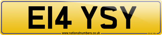 E14 YSY