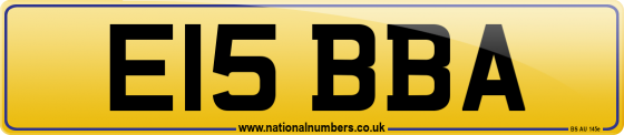 E15 BBA