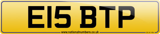 E15 BTP