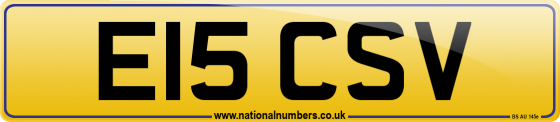 E15 CSV