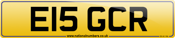 E15 GCR