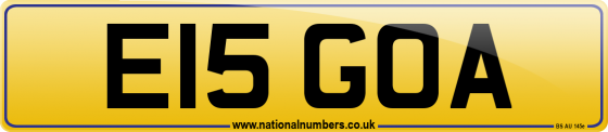 E15 GOA