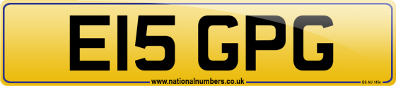E15 GPG