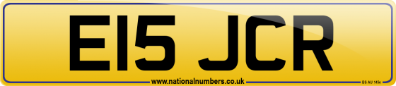 E15 JCR