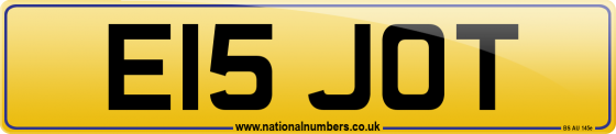 E15 JOT