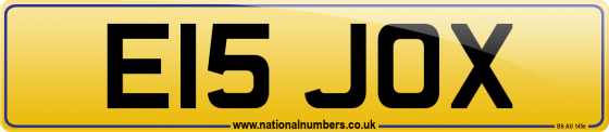 E15 JOX