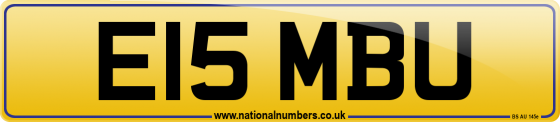 E15 MBU