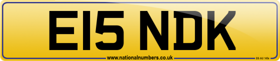 E15 NDK