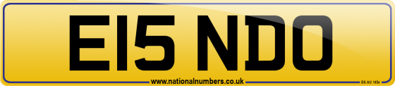 E15 NDO