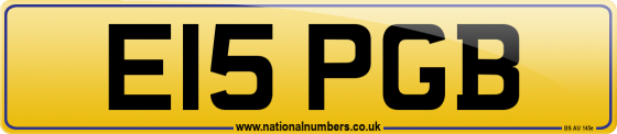 E15 PGB