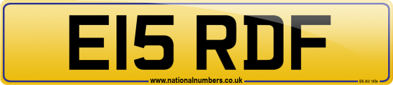 E15 RDF