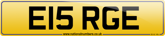 E15 RGE