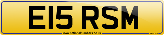 E15 RSM