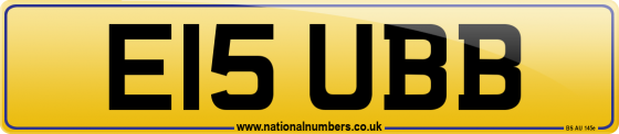 E15 UBB