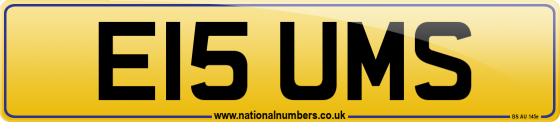E15 UMS
