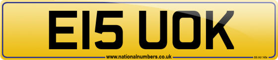 E15 UOK