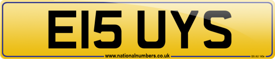 E15 UYS