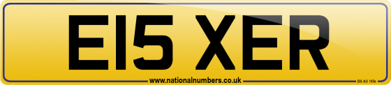 E15 XER