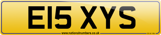 E15 XYS