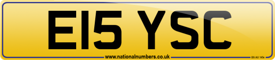 E15 YSC