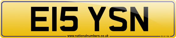 E15 YSN