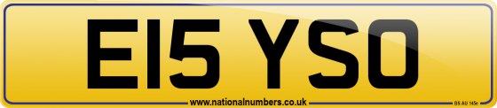 E15 YSO