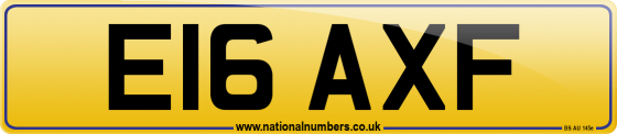 E16 AXF