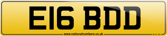 E16 BDD