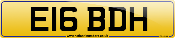 E16 BDH