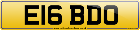 E16 BDO