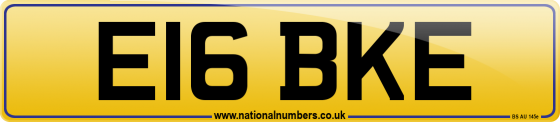 E16 BKE