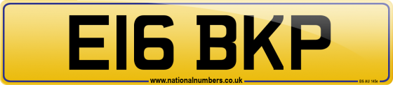 E16 BKP