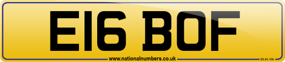 E16 BOF