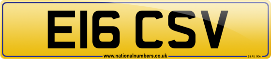 E16 CSV