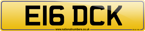 E16 DCK