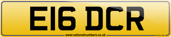 E16 DCR