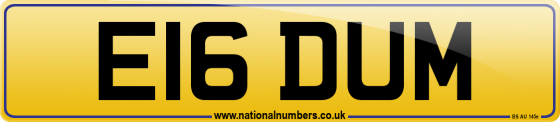 E16 DUM