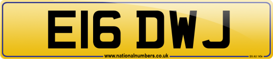 E16 DWJ