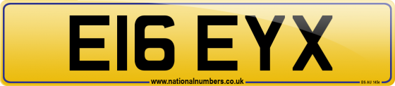 E16 EYX