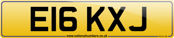E16 KXJ