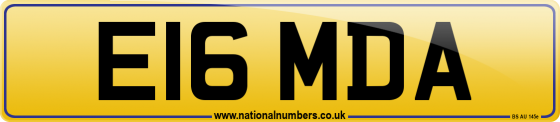 E16 MDA