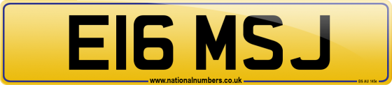 E16 MSJ