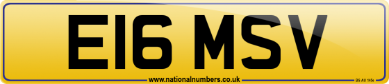 E16 MSV