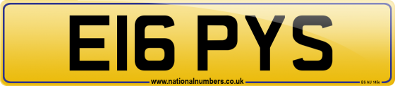 E16 PYS