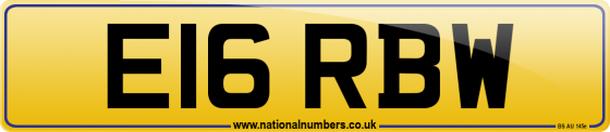 E16 RBW