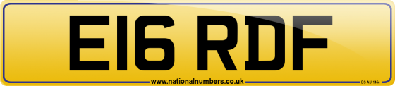 E16 RDF