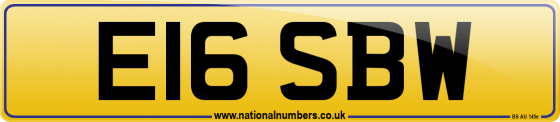E16 SBW