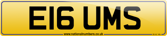 E16 UMS