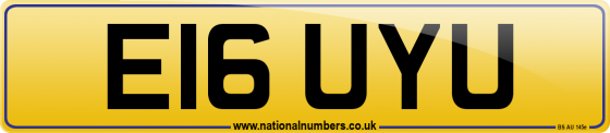E16 UYU