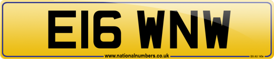 E16 WNW